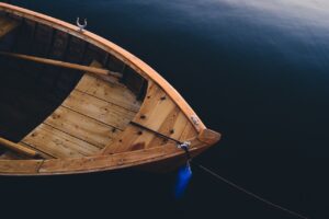 boat, bow, water